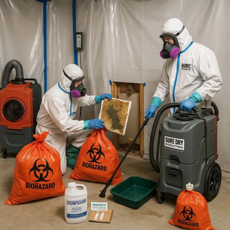 Contaminated Water Handling Protocols process in Brielle, NJ