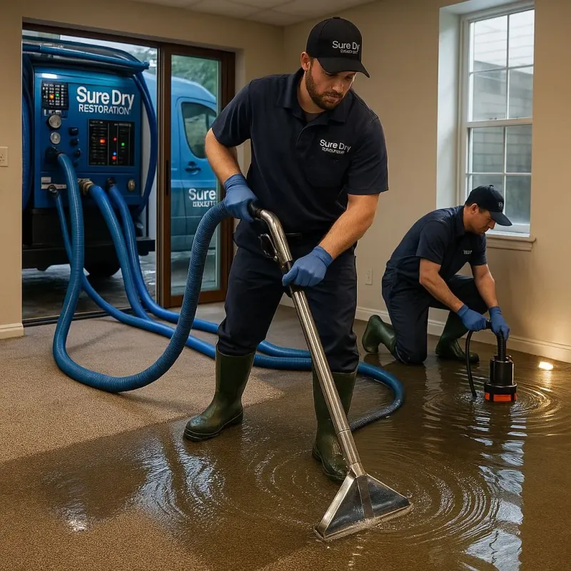 Water Extraction and Removal process in Brielle, NJ